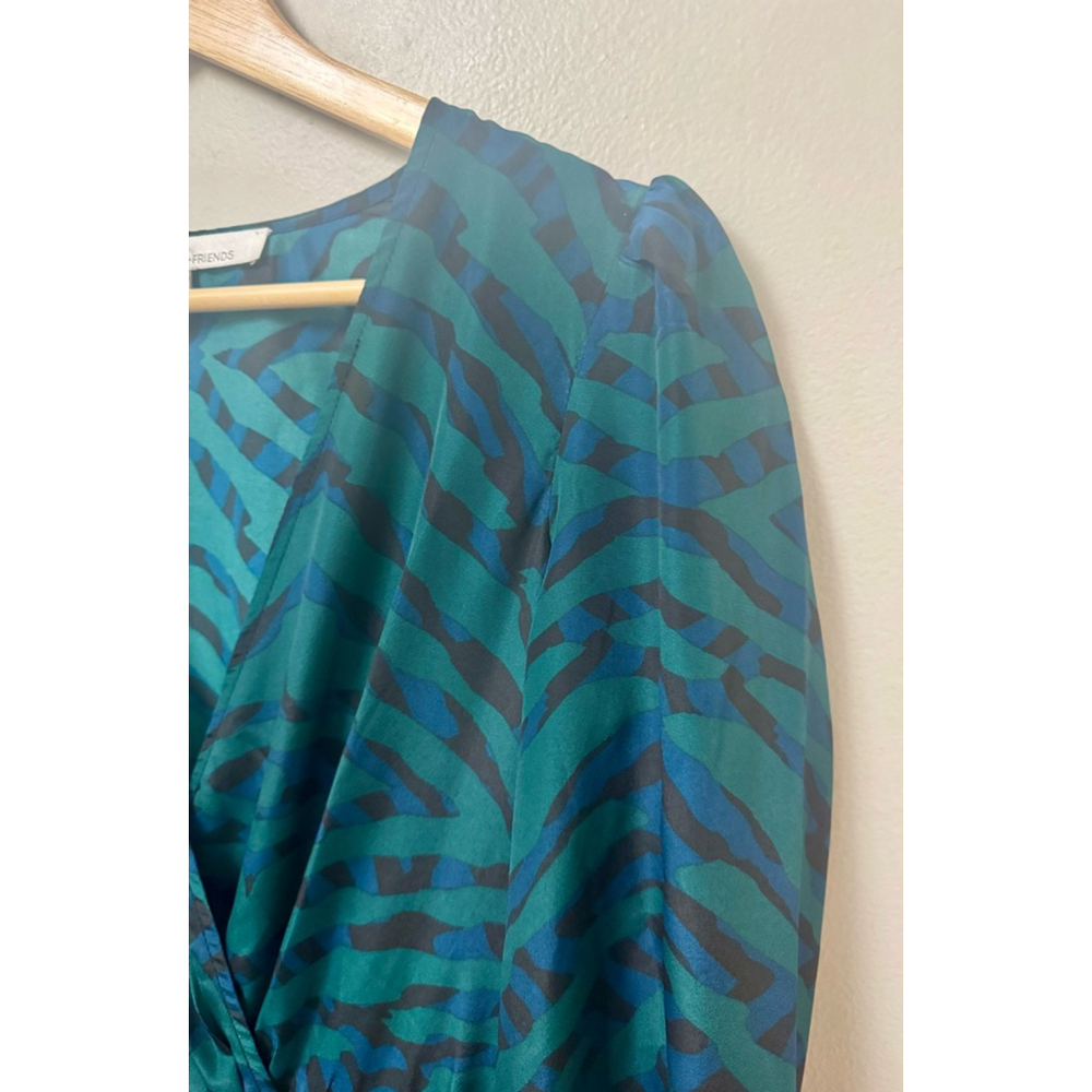 Lovers + Friends Abstract Print Long Sleeve Romper (XS) - Picture 9 of 13